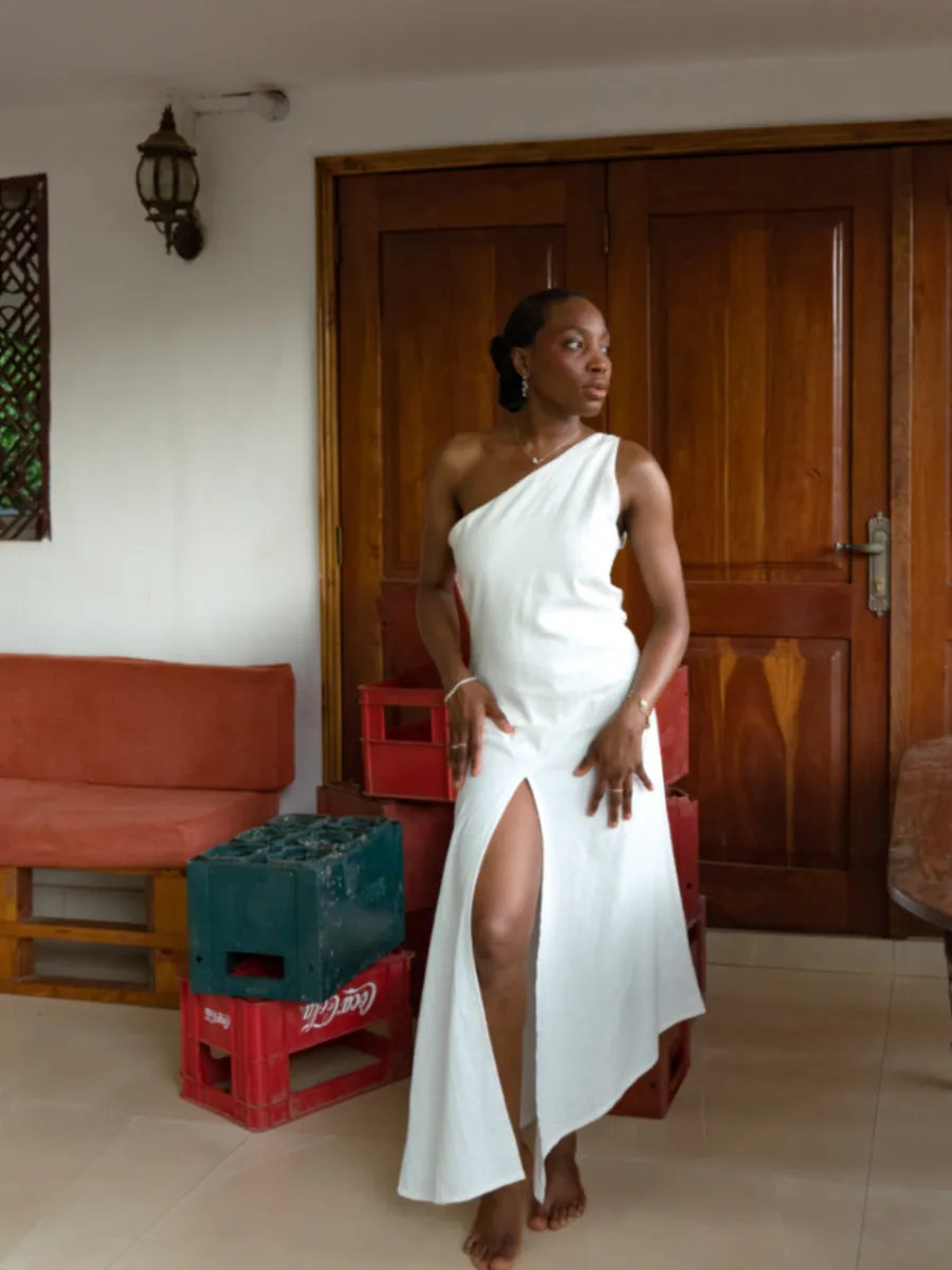 Robe asymétrique DIYAH